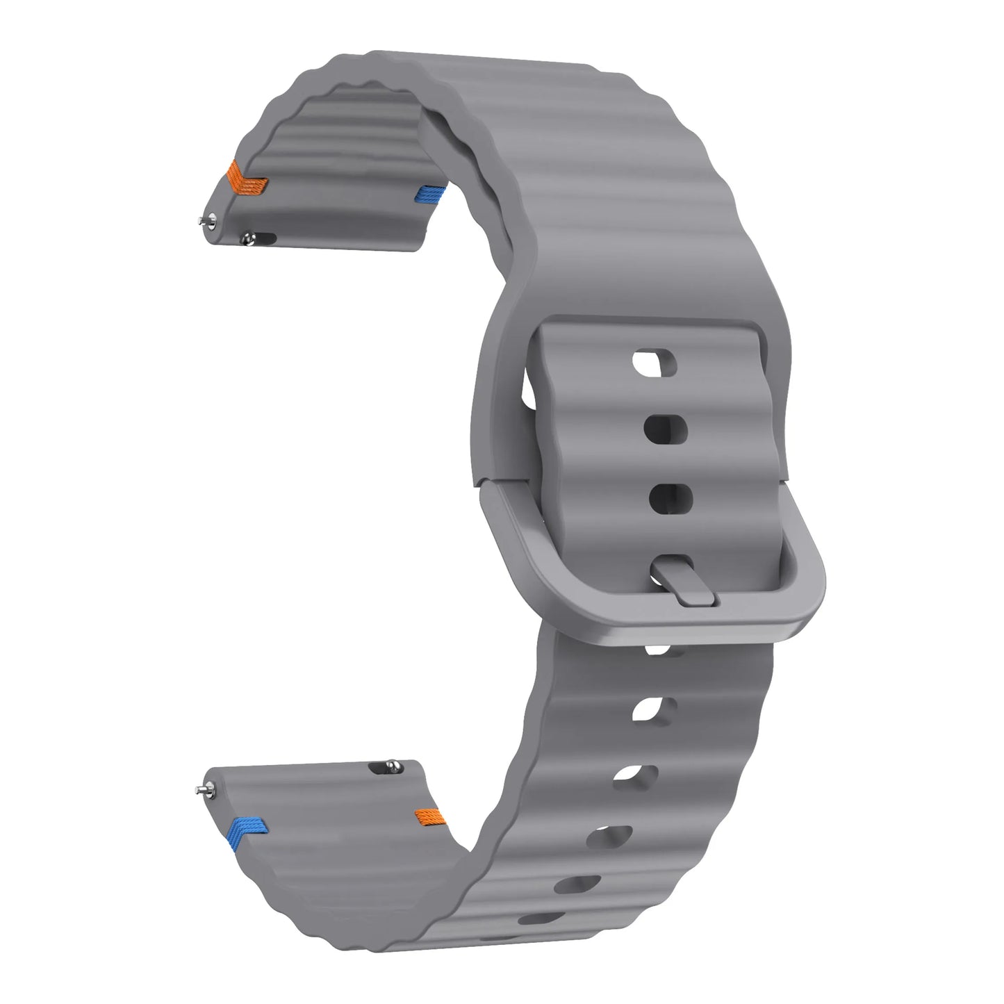 Motorola Moto Smartwatch Silicone Watch Band - Wave Suture Sports Strap