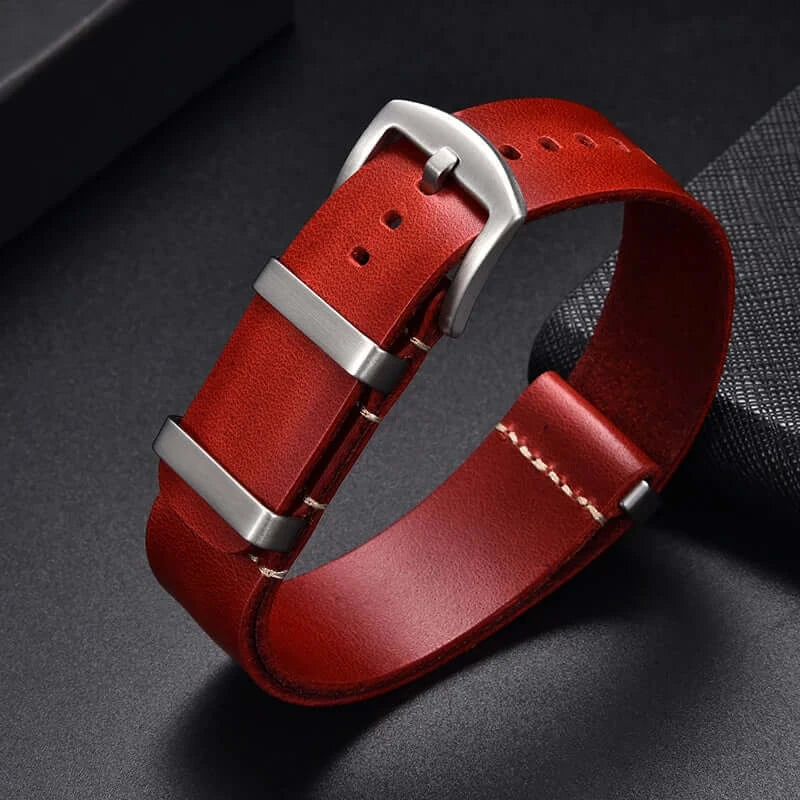 Suunto Leather Band - Genuine, Classic, Premium Quality