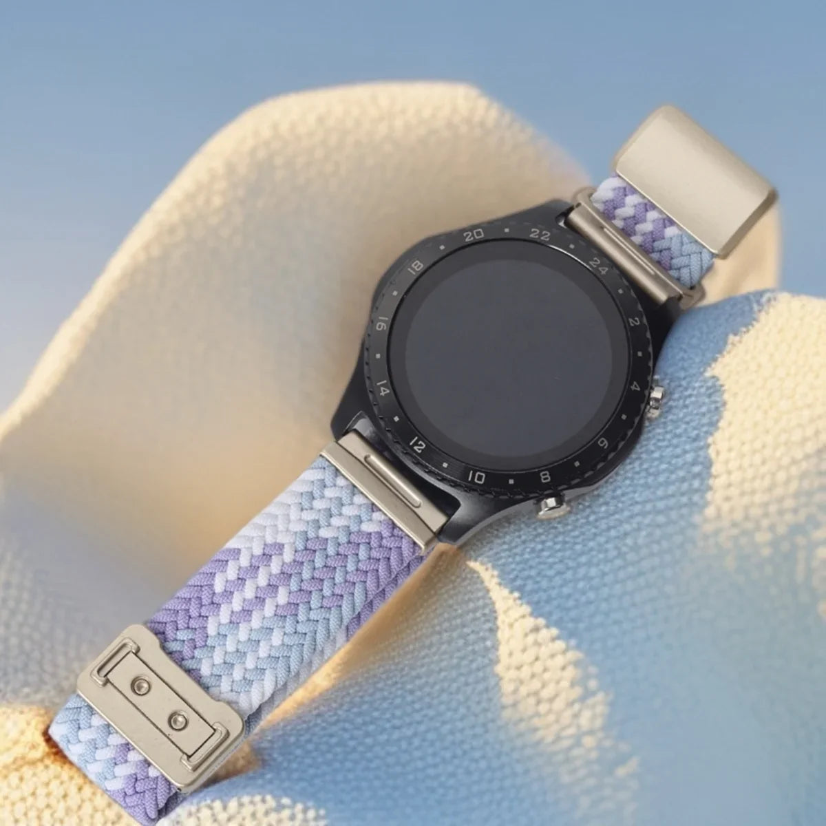 Garmin Braided Nylon Smartwatch Band - Magnetic Strap