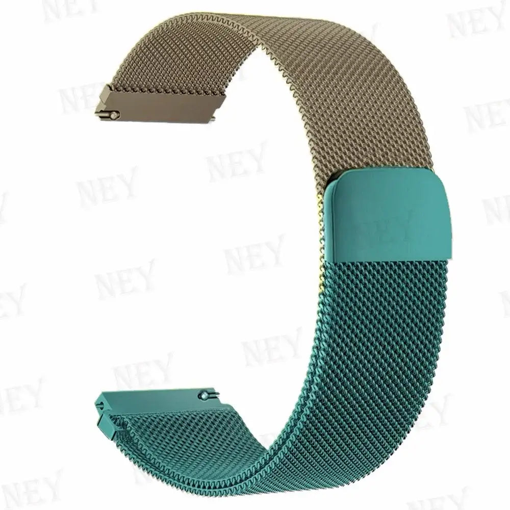 Amazfit Milanese Loop Band Stainless Steel Smartwatch Strap Metal Bracelet