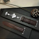 silver button dark brown