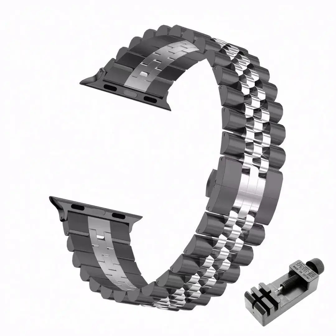 Apple Watch Stainless Steel Strap - Elegant Durable Design