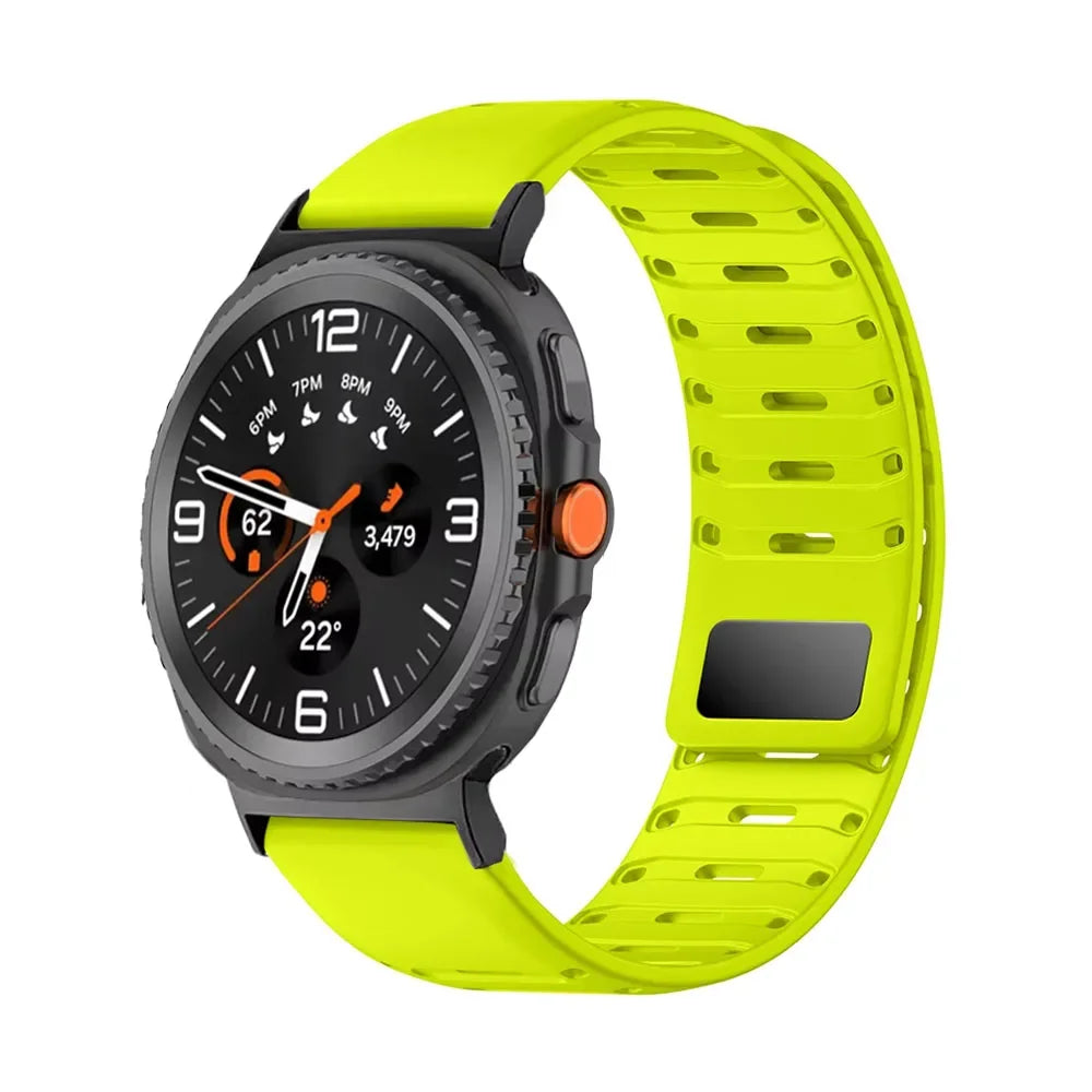 Samsung Galaxy Silicone Watch Band - Magnetic Watch8/Watch8 Classic/Watch9/Ultra/Ultra2