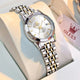 silver gold white