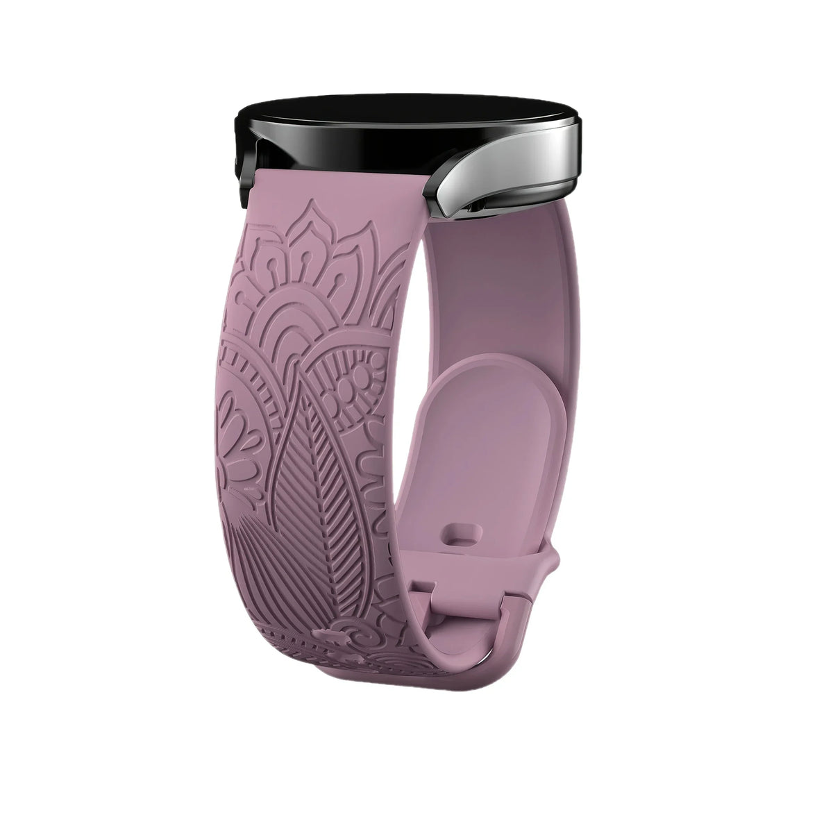 Motorola Moto Watch Engraved Mandala Silicone Band
