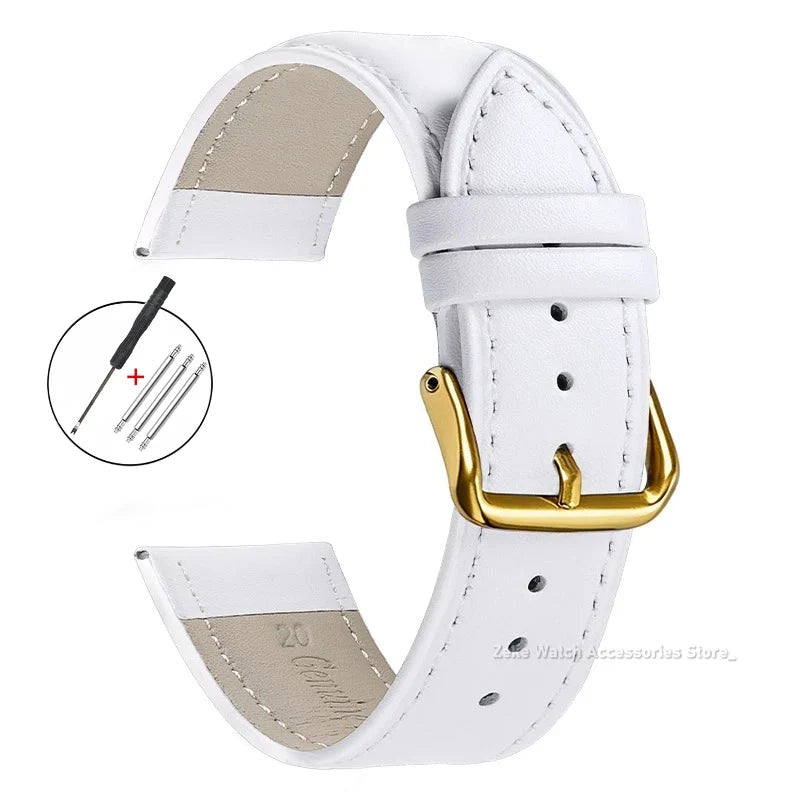 Motorola Moto Watch Slim Calfskin Band, Spring Bars & Tool