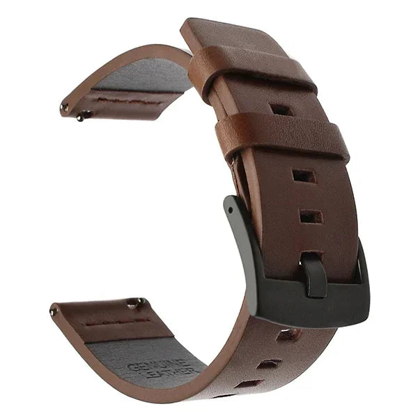OnePlus Smartwatch Bands Leather Strap for Men Women Quick Release