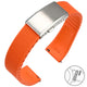 Orange / Silver Clasp