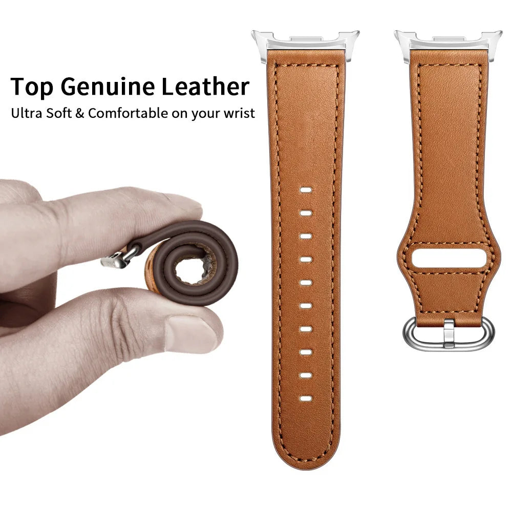 Samsung Galaxy Genuine Leather Watch Band Replacement Watch8/Watch8 Classic/Watch9