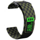 black plaid green