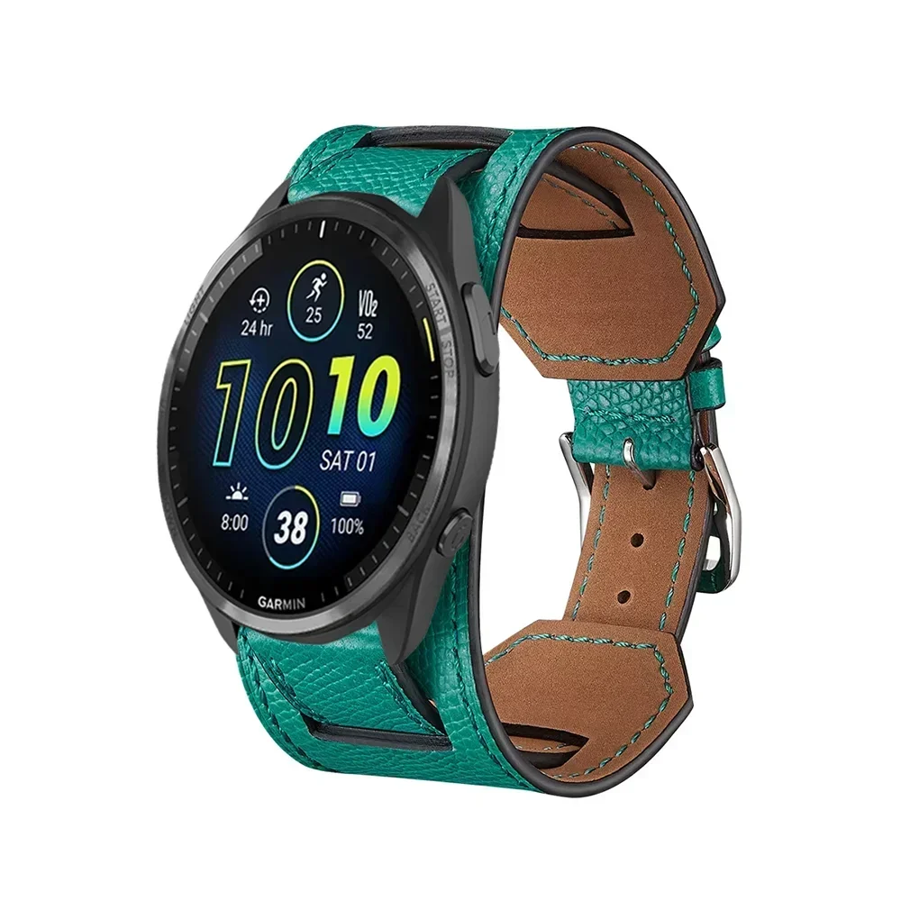 Garmin Leather Watch Band - Classic Strap