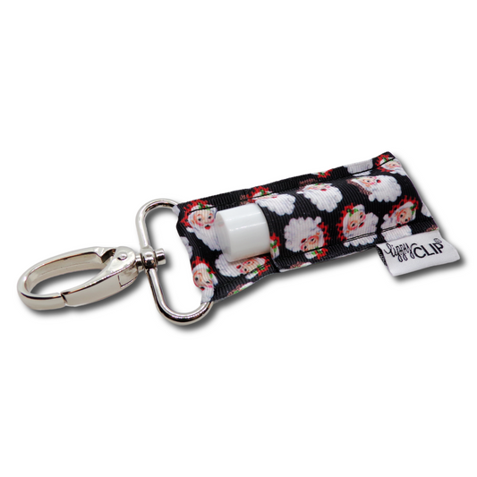 Smiling Santa LippyClip® Lip Balm Holder