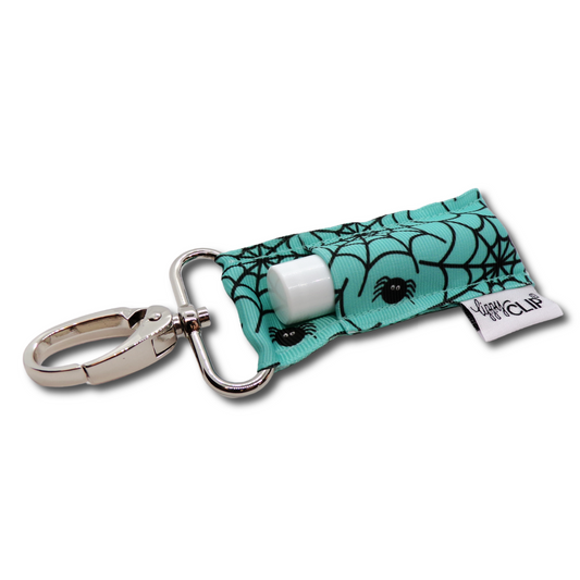 Spooky Spiderwebs LippyClip® Lip Balm Holder