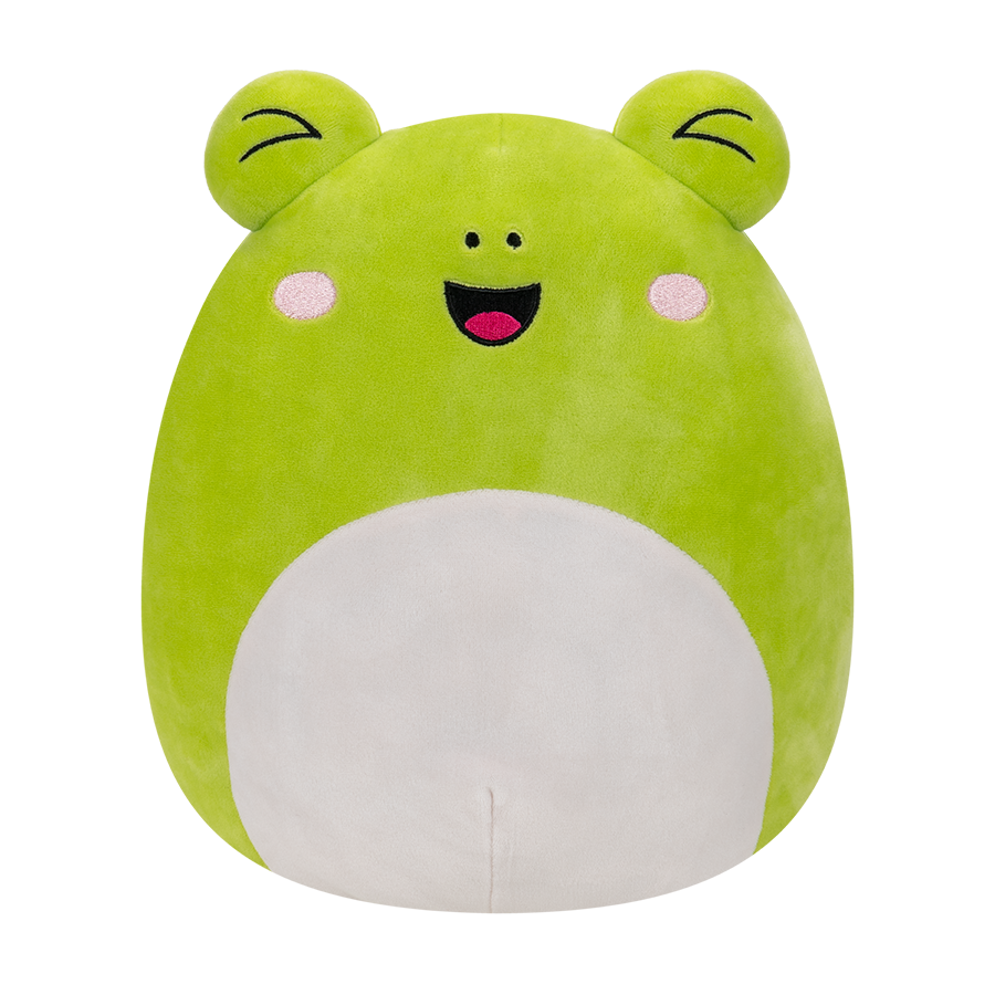 Squishmallows Wyatt the Green laughing frog 12" Stuffed Plush Selected Series