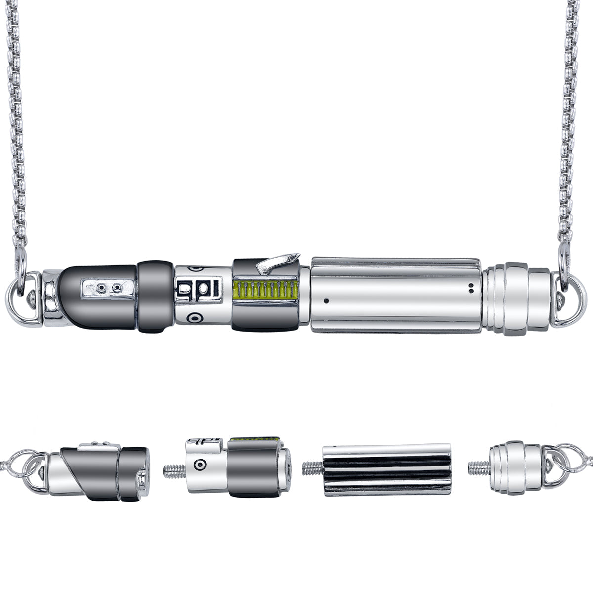Star Wars X RockLove LIGHTSABER WORKSHOP Darth Vader Lightsaber Necklace