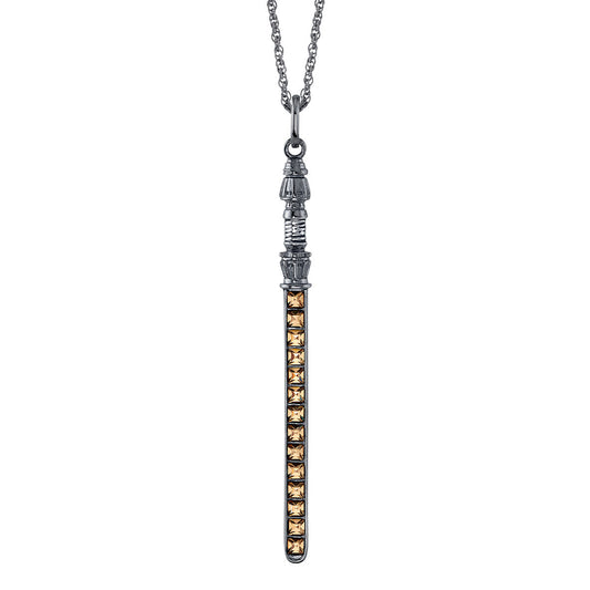 Star Wars X RockLove Rey Crystal Lightsaber Necklace