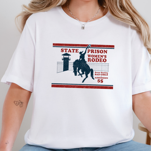 State Prison Women's Rodeo Graphic Tee