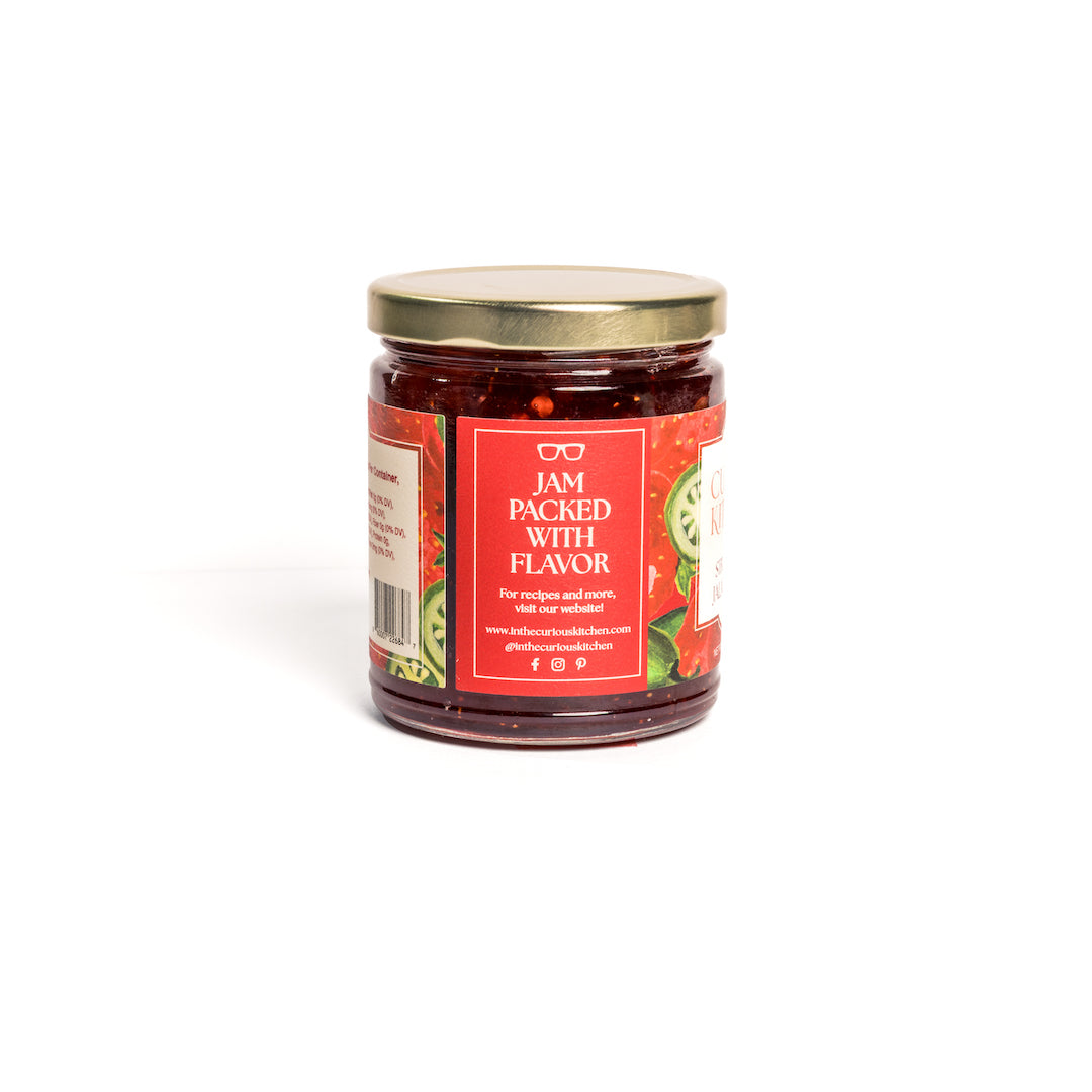 Strawberry Jalapeño Jam | Sweet Heat Jam