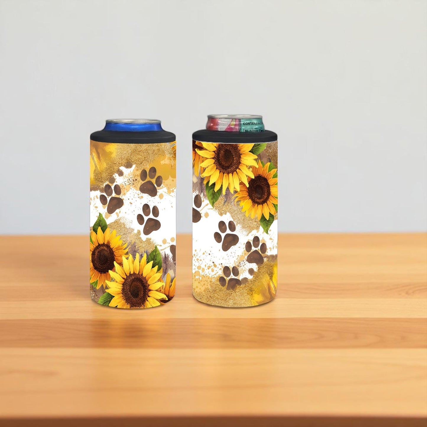 Sunflower Paw Parade 4-in-1 Can Cooler Cup