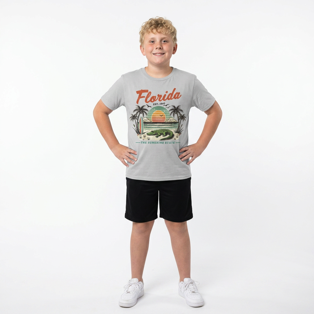 Sunshine State Florida Youth & Toddler Graphic Tshirt