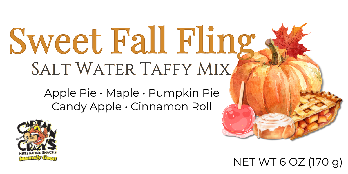 Sweet Fall Fling Salt Water Taffy Mix | Limited Edition Fall Collection