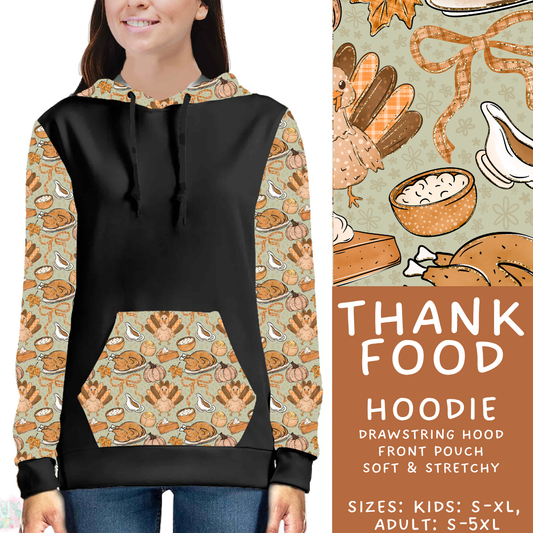 Batch #582 - Hello Fall 3 - Closes 9/7 - ETA early Nov - Thank Food Hoodie