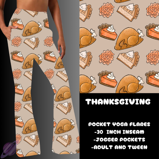 THANKSGIVING-YOGA FLARES 7-PREORDER DUE 10/2