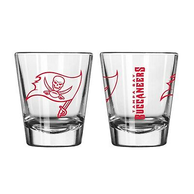 Tampa Bay Buccaneers Gameday Shot Glasses 2oz. 2-Pack