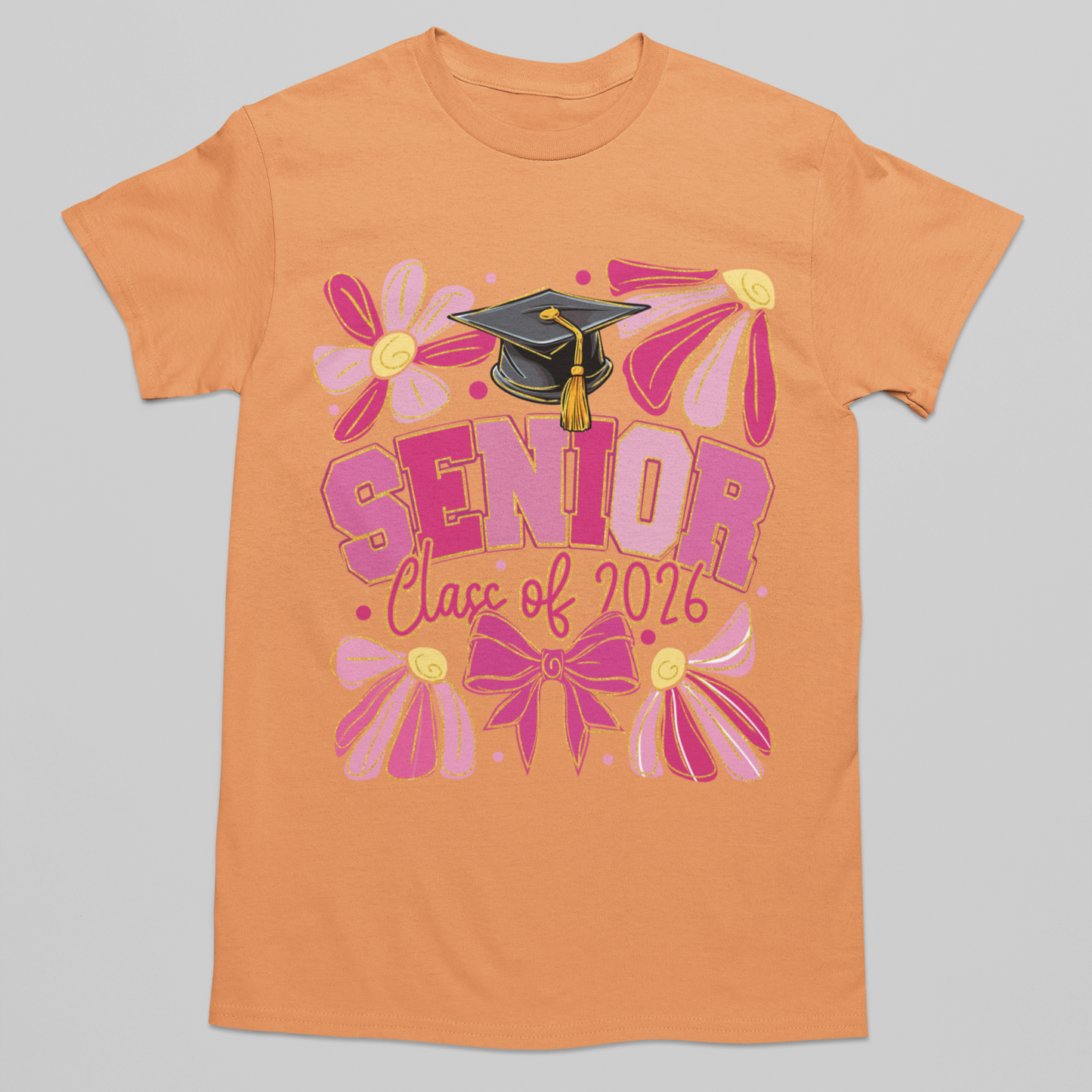 Floral Senior '26 Graphic Tee