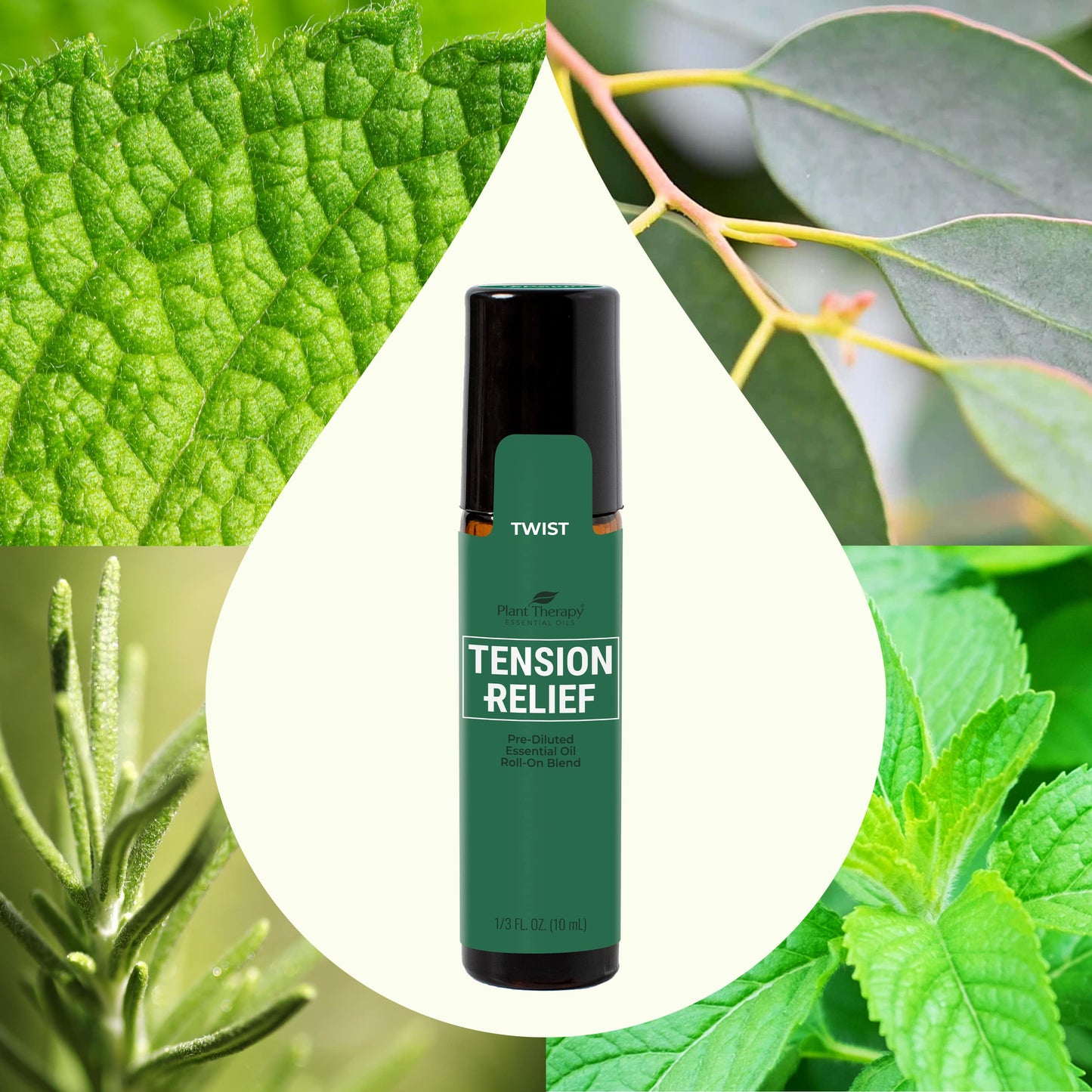 Tension Relief Essential Oil Blend Pre-Diluted Roll-On