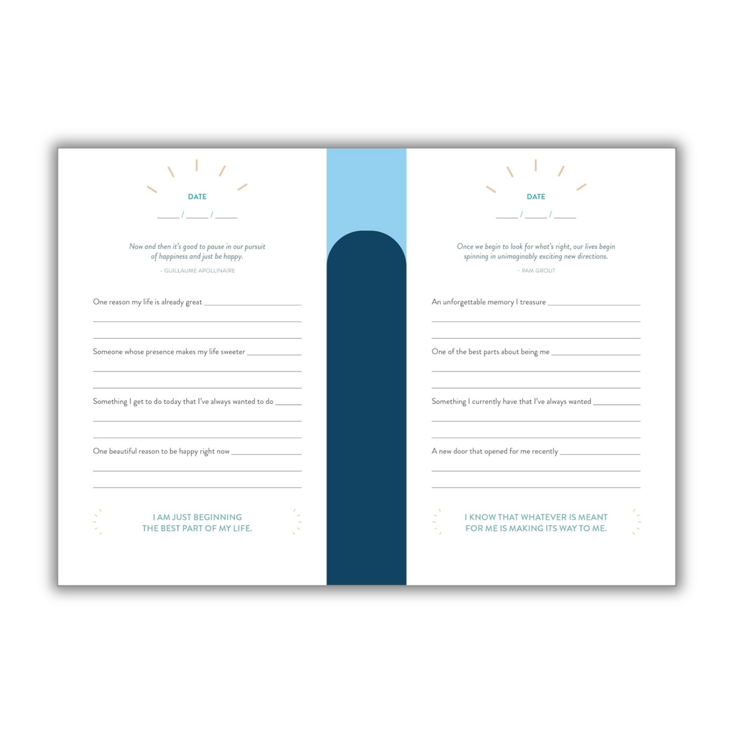 The 5-Minute Gratitude Journal: Give Thanks, Practice Positivity, Find Joy (Spiral Bound)