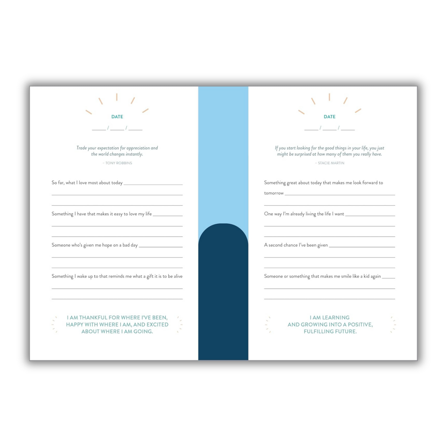 The 5-Minute Gratitude Journal: Give Thanks, Practice Positivity, Find Joy (Spiral Bound)