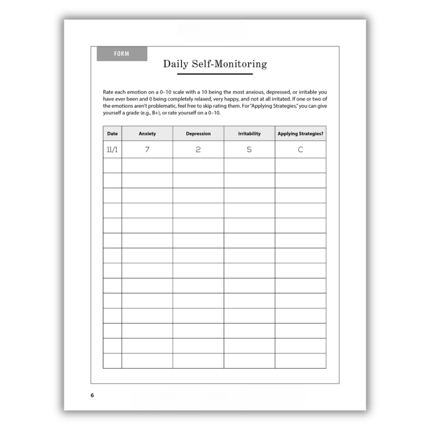 The Anxiety, Worry & Depression Workbook: 65 Exercises, Worksheets & Tips to Improve Mood and Feel Better (Spiral Bound)