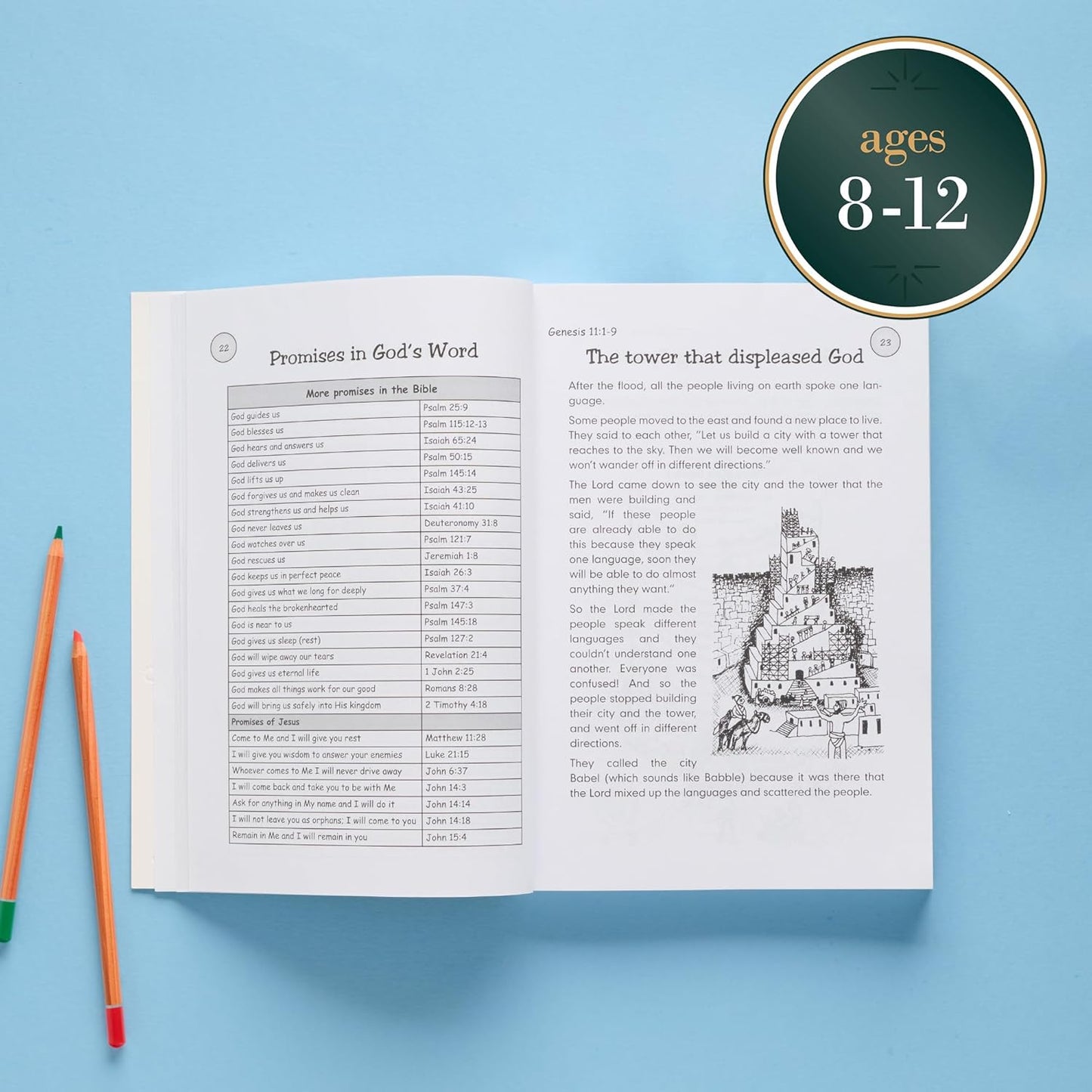 The Bible Made Easy - for Kids (Spiral Bound)