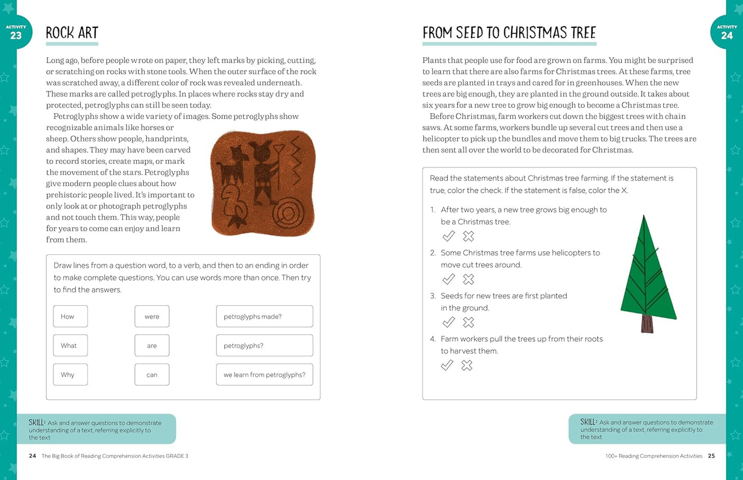 The Big Book of Reading Comprehension Activities, Grade 3: 100+ Activities for After-School and Summer Reading Fun(Spiral Bound)