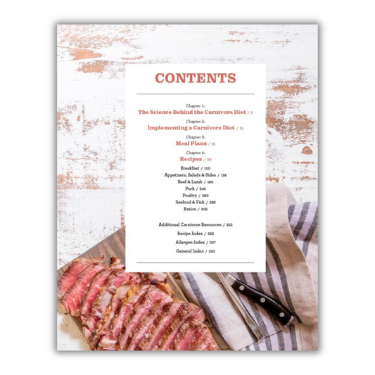 The Carnivore Cookbook (Spiral Bound)