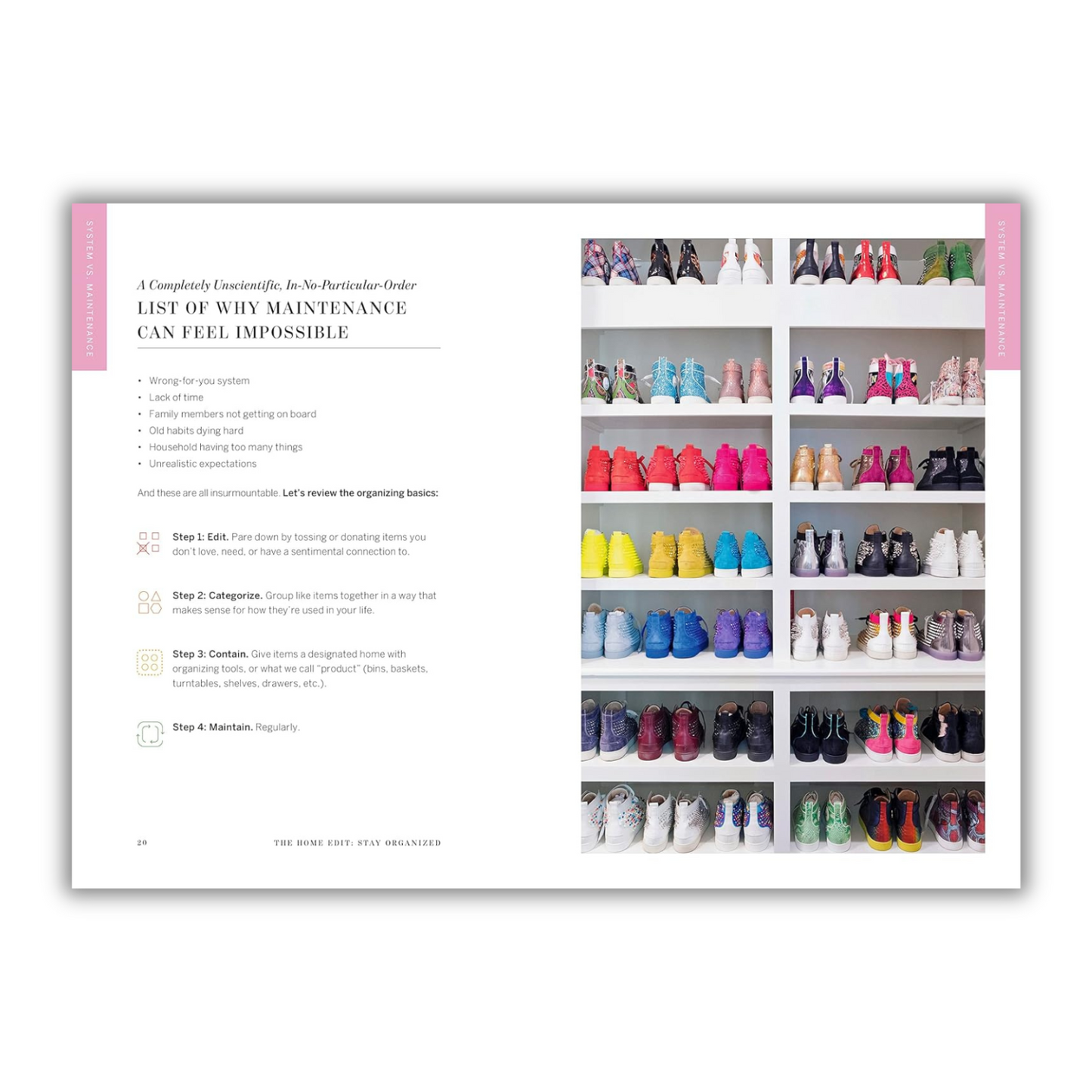 The Home Edit: Stay Organized: The Ultimate Guide to Making Systems Stick (Spiral Bound)