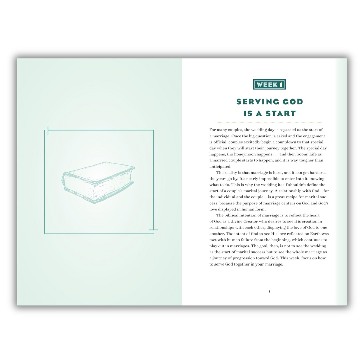 The Married Couple's Bible Study: 12 Weeks of Readings and Reflections to Strengthen Your Marriage (Spiral Bound)