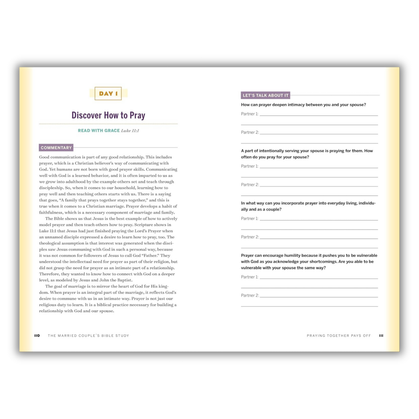 The Married Couple's Bible Study: 12 Weeks of Readings and Reflections to Strengthen Your Marriage (Spiral Bound)