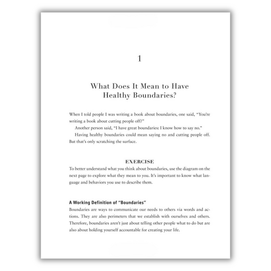 The Set Boundaries Workbook: Practical Exercises for Understanding Your Needs and Setting Healthy Limits (Spiral Bound)