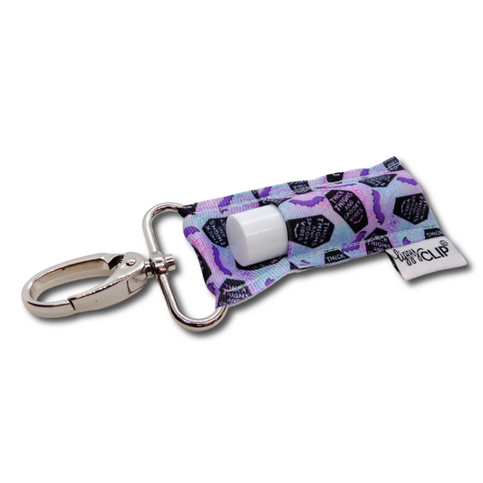 Thick Thighs and Spooky Vibes LippyClip® Lip Balm Holder