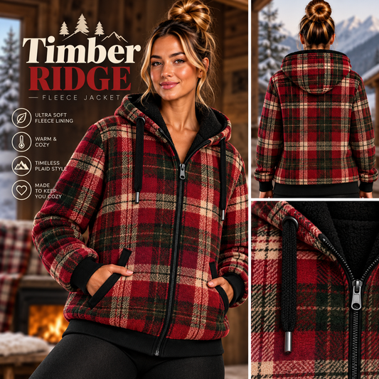 Timber Ridge-FLEECE LINED HOODED JACKET-PREORDER CLOSING 11/9, ETA LATE JAN.