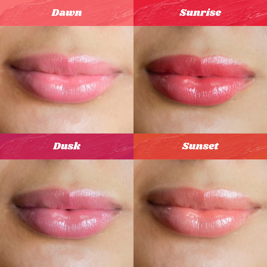 Tinted Glow Lip Balm (4 Piece Set)