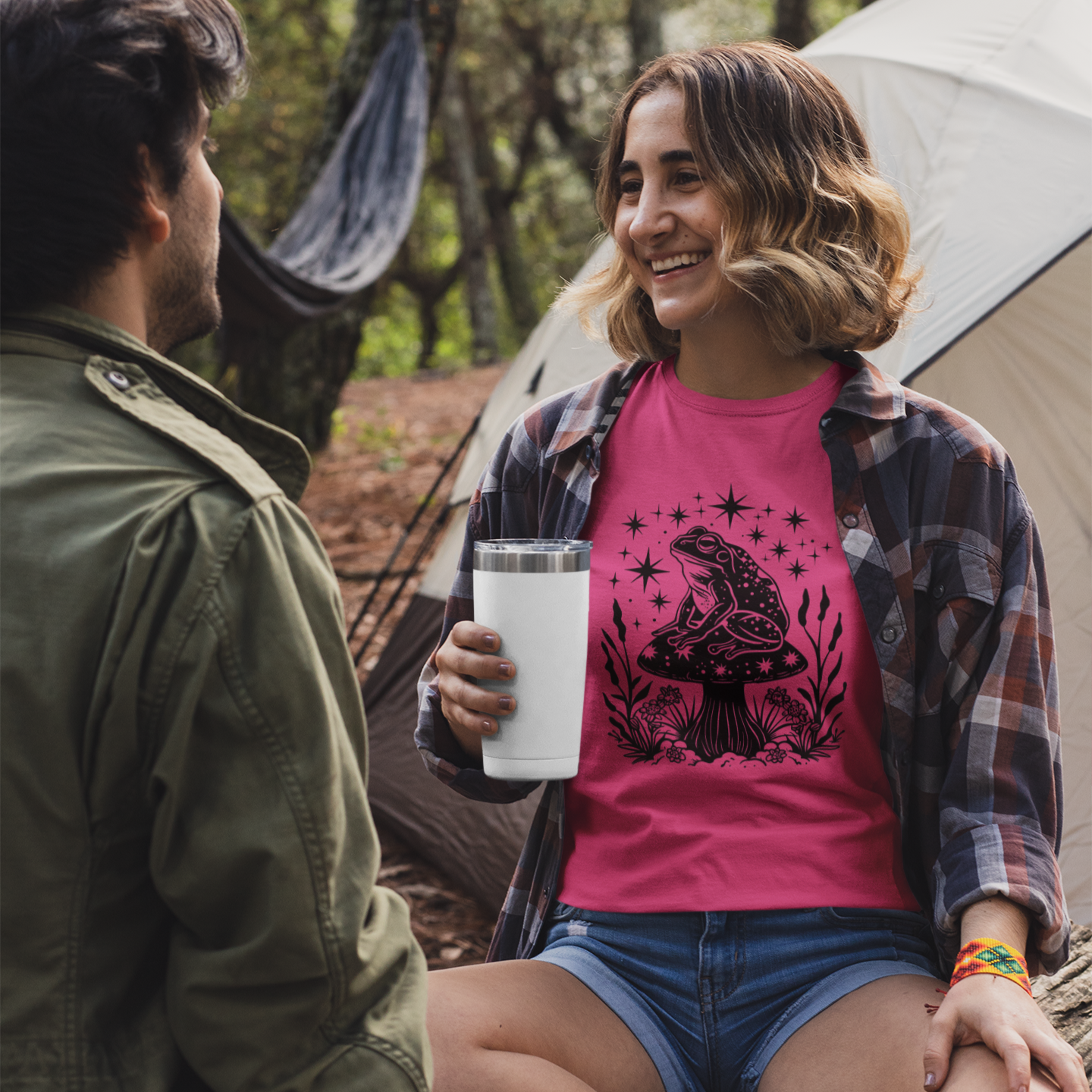 Cosmic Toadstool Graphic Tee