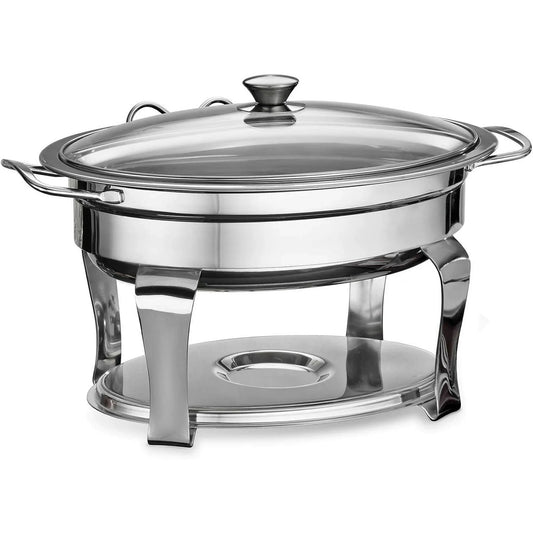 Tramontina Chafing Dish, Carbon Steel Wok, Pro line 4.2QT 3.9L