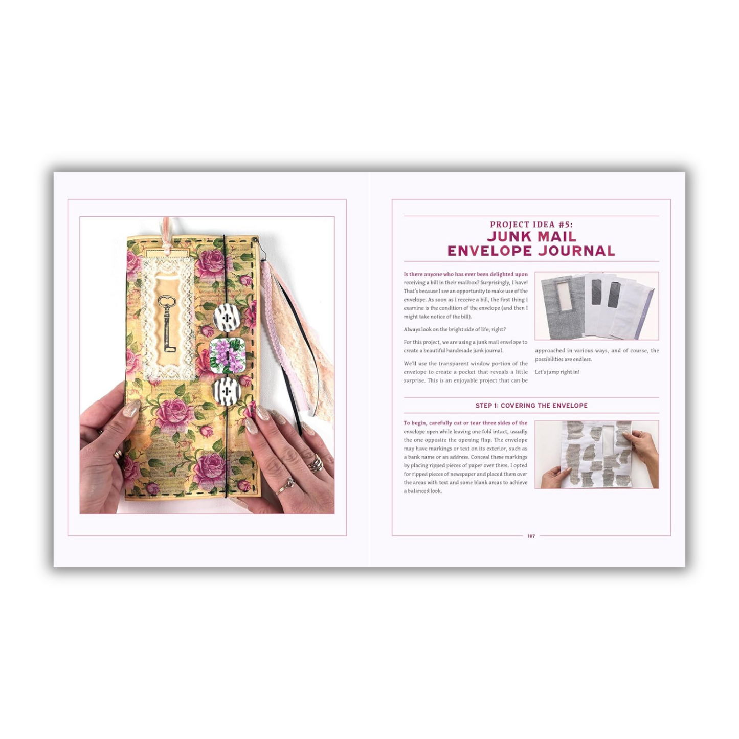 Treasure Book Making: Crafting Handmade Sustainable Journals (Create Diary DIYs and Papercrafts without Bookbinding Tools) (Spiral Bound)