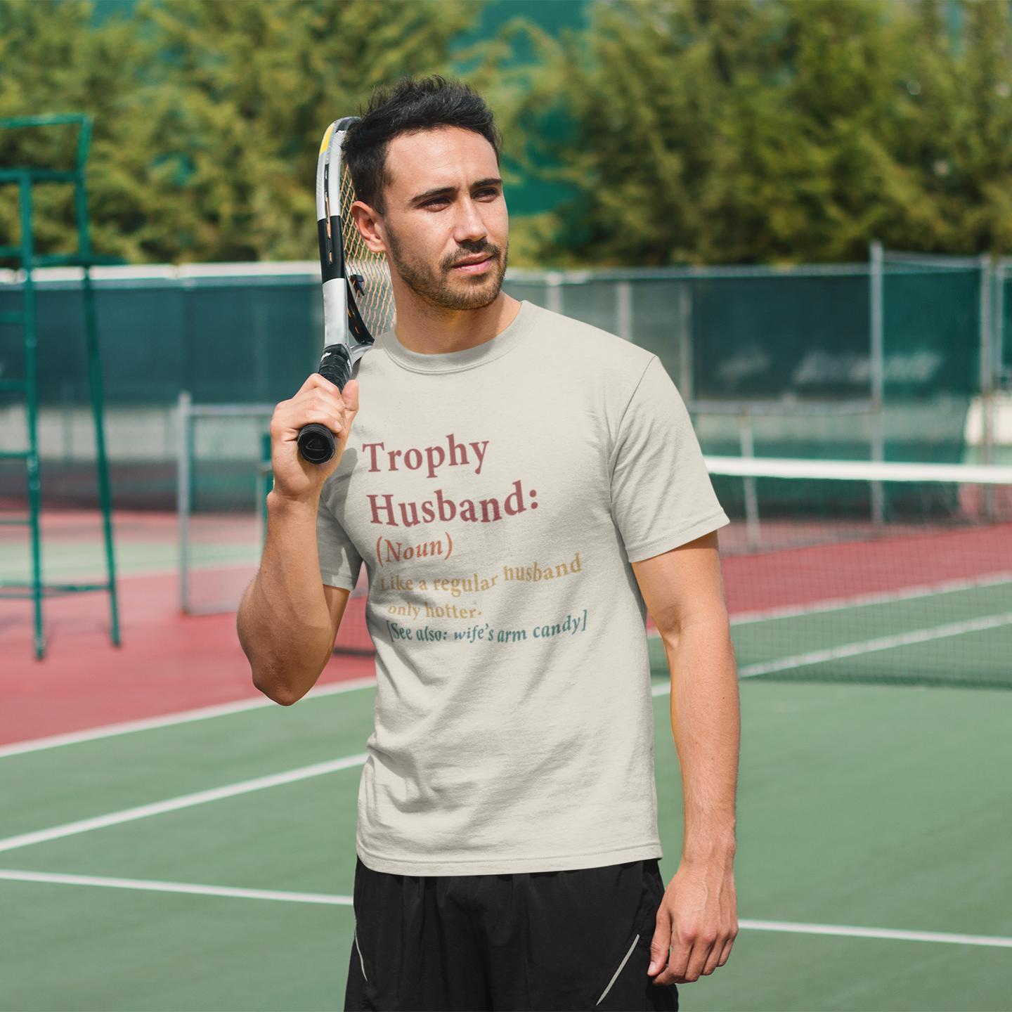 Trophy Husband Graphic Tee