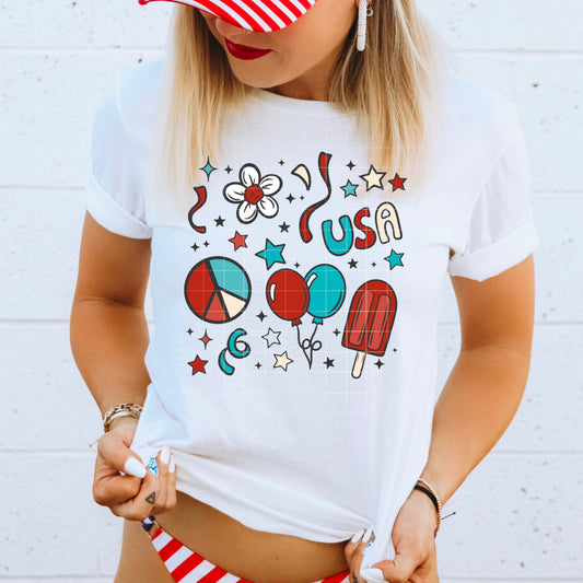 USA PATRIOTIC TEE