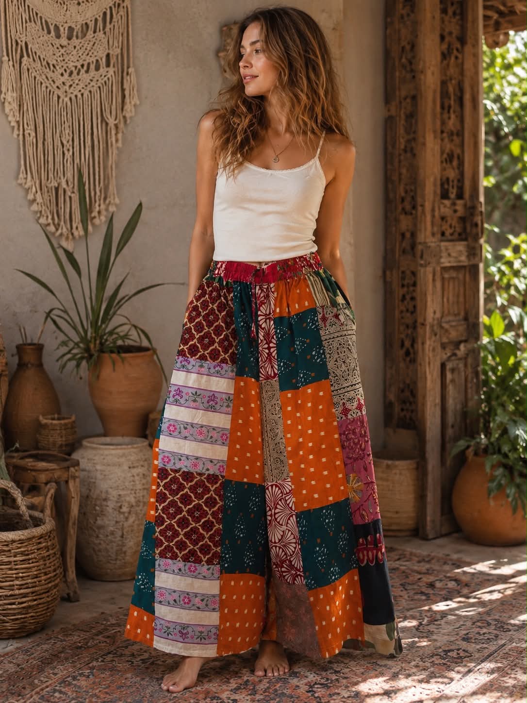 Patchwork Pants (PREORDER, ETA ~2-4 WEEKS)