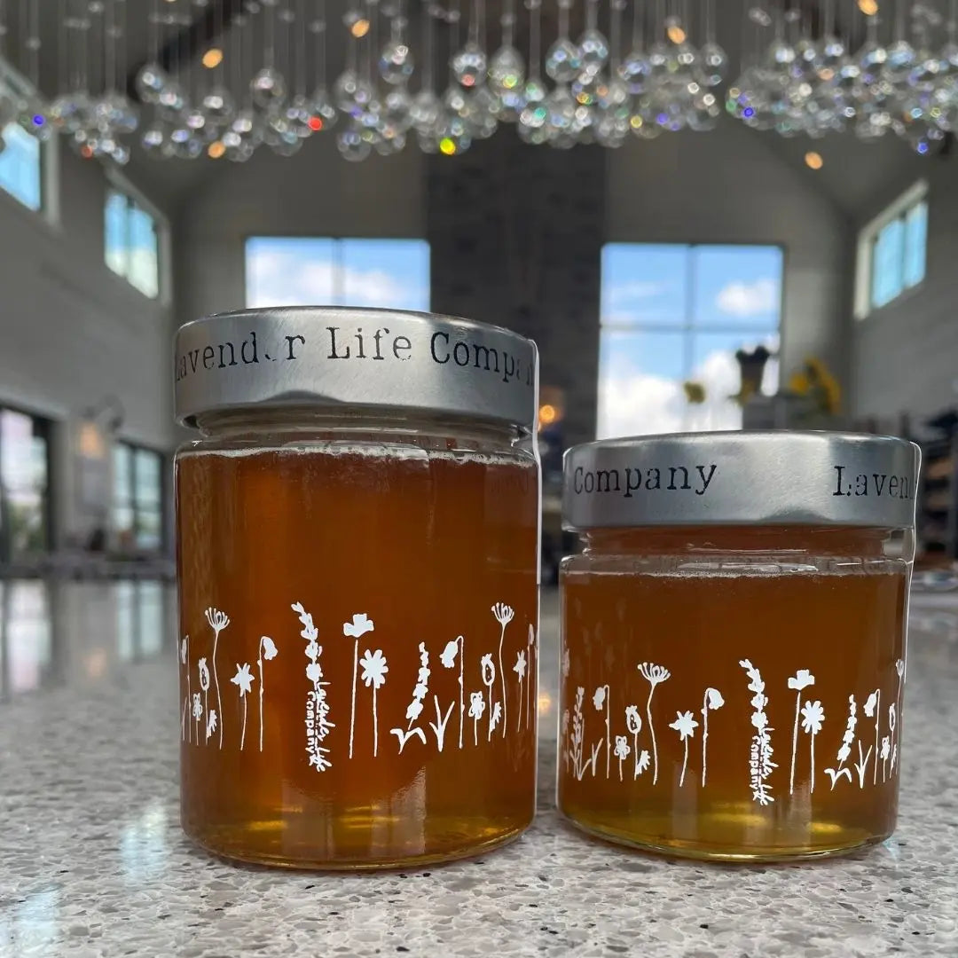 Lavender/LEMON Infused SPUN Honey - Spreadable